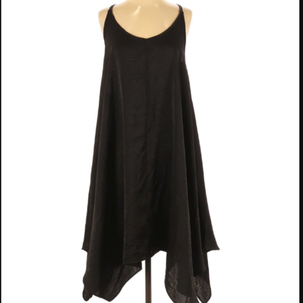 Lovesick Sz 00 Little Black Handkerchief Hem Dress